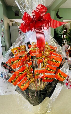 Mixed Mini Chocolate Bar Arrangement